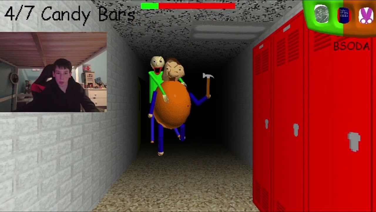 Baldi Is Getting Help from Bully #letsplay #baldisbasics #horrorgame #gaming