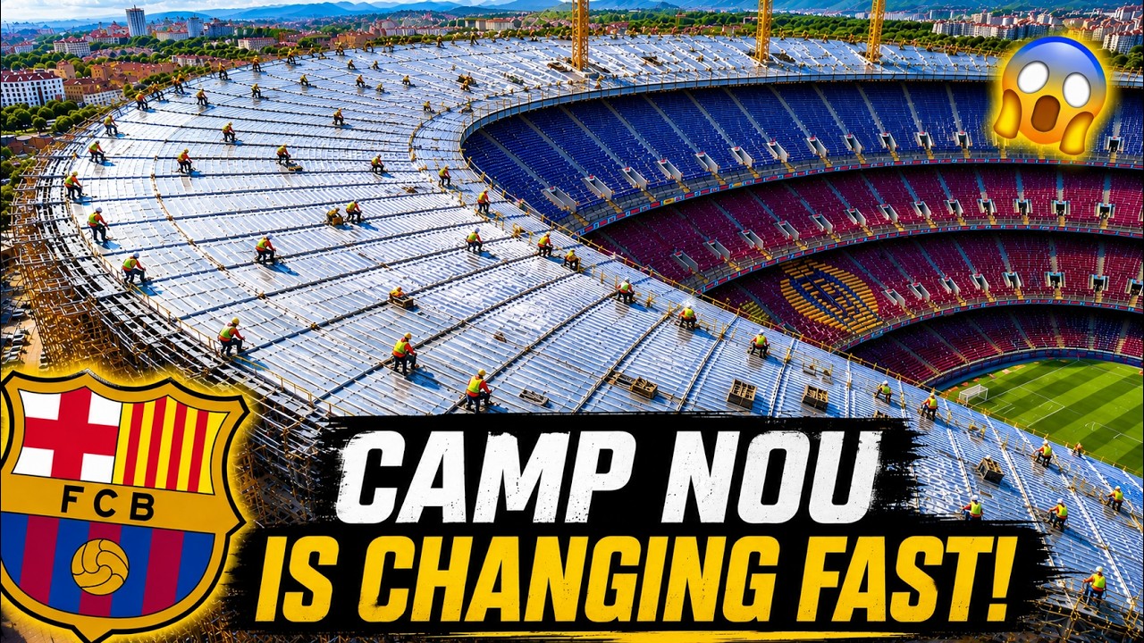 Camp Nou Transformation Continues! Full Construction Update | 04 July 2026