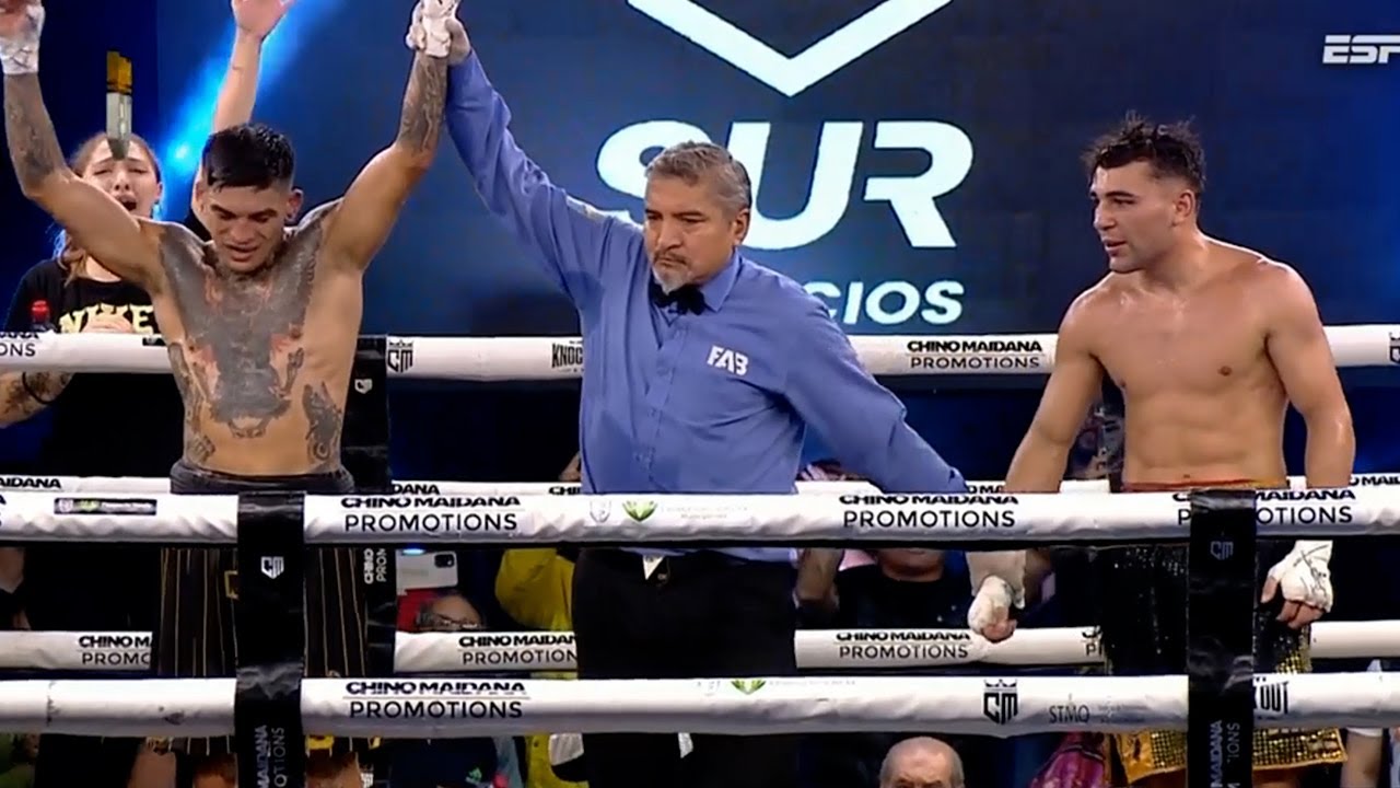 Teton Rateka vs🥊Geronimo ManuelVazquez [PELEA PROFESIONAL] (FLORENCIO VARELA) ESPN