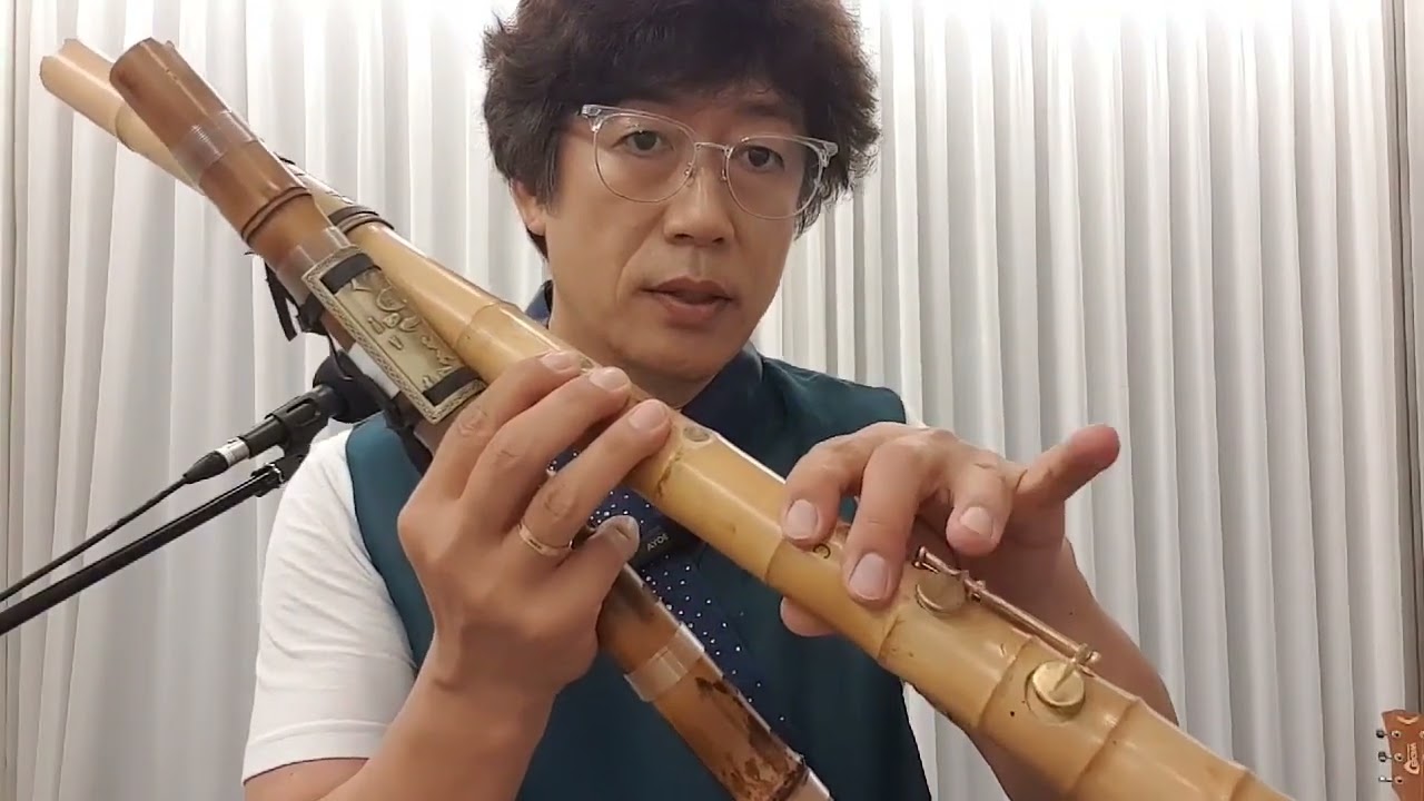 퉁소란 어떤 악기인가? 개량 퉁소 D 키 (0406 번) 모델 시연 ^^*