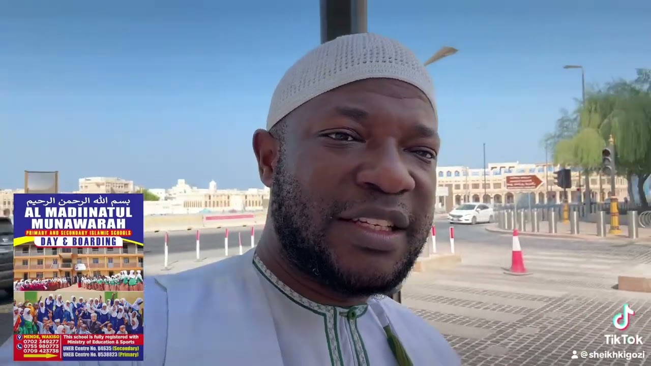 Sheikh Elias kigozi at Qatar