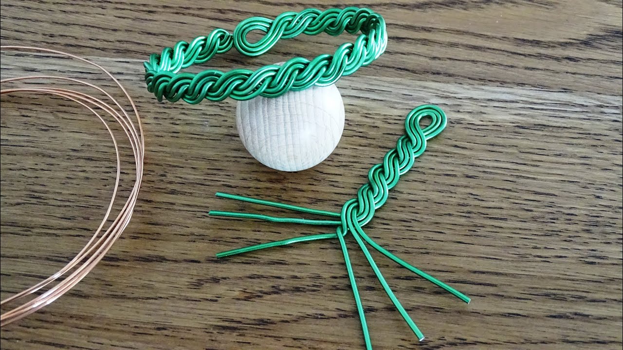 DIY - Flat Wire Braid - 6 Strand - Bonus: Make a 