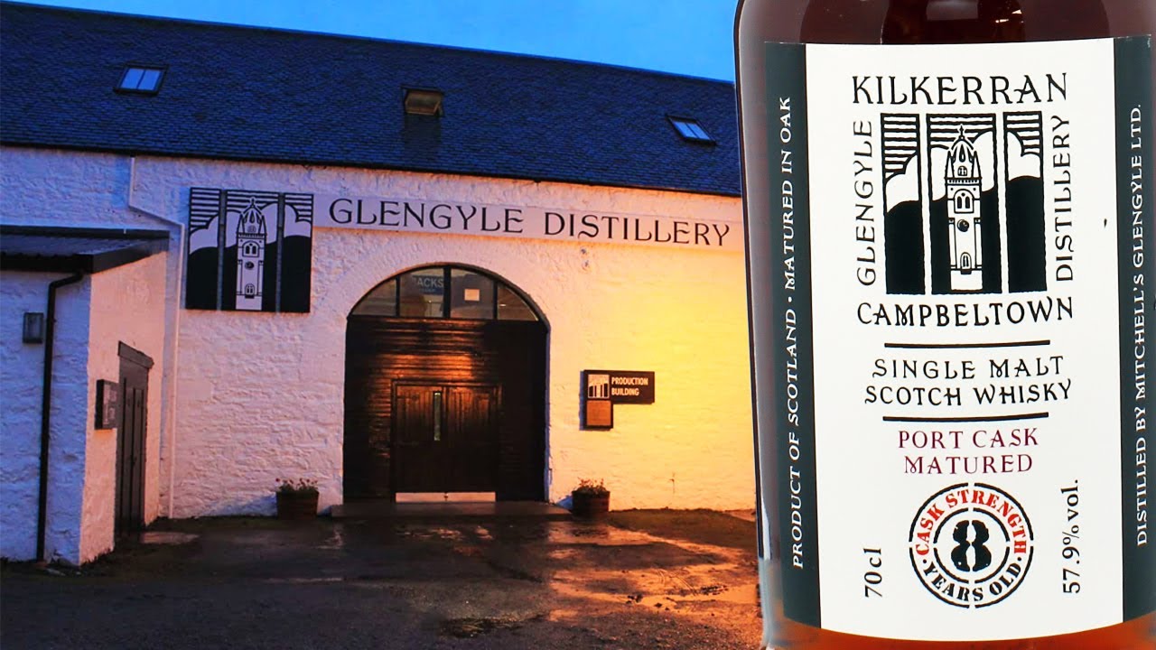 Особенности производства виски Kilkerran. Дегустация Kilkerran 8 y.o. batch 7 Port Cask 57.9%Vol.