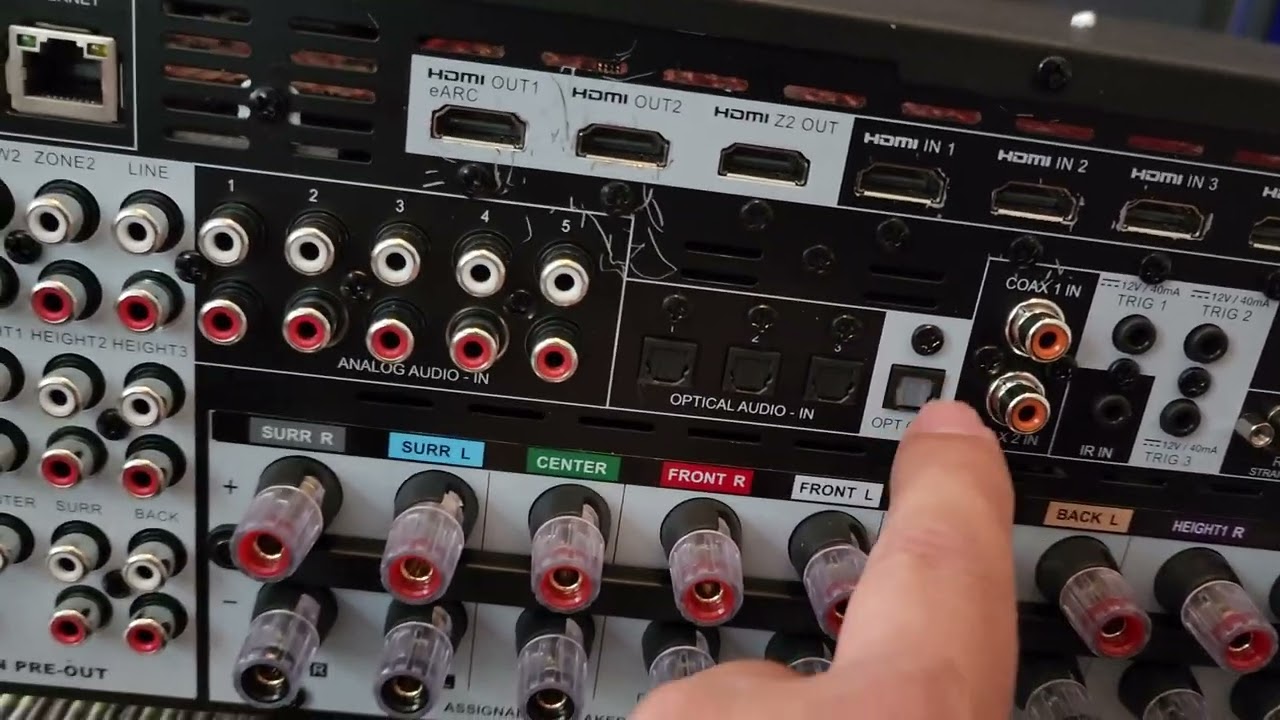 Anthem MRX1140 Unboxing And start Up