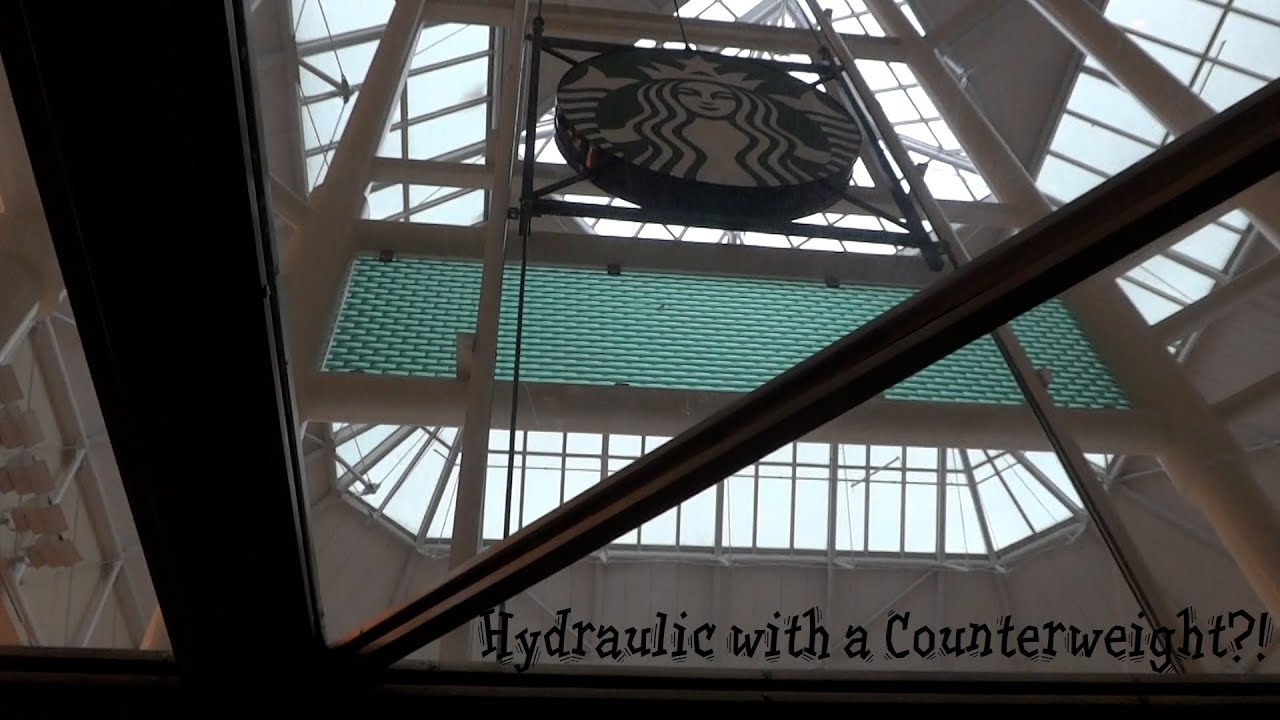 A Hydraulic Elevator with a Counterweight?!