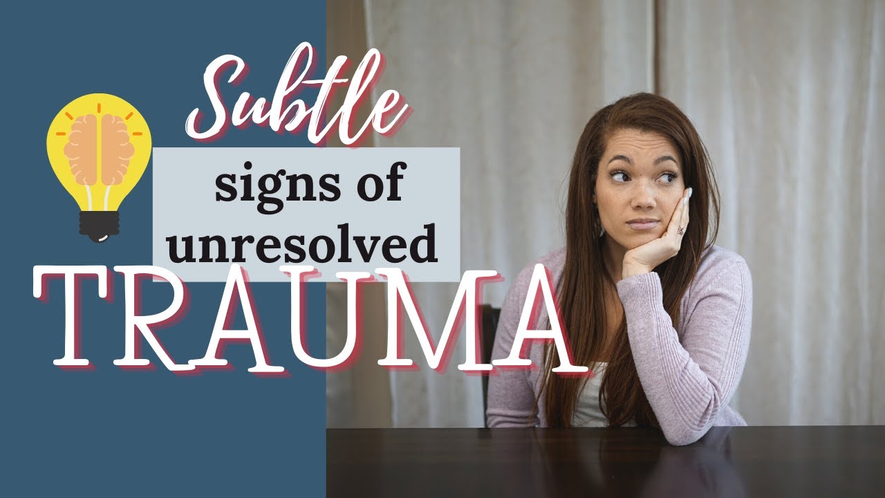 5 SUBTLE signs of unresolved TRAUMA. How to identify these subtle signs of unresolved TRAUMA.