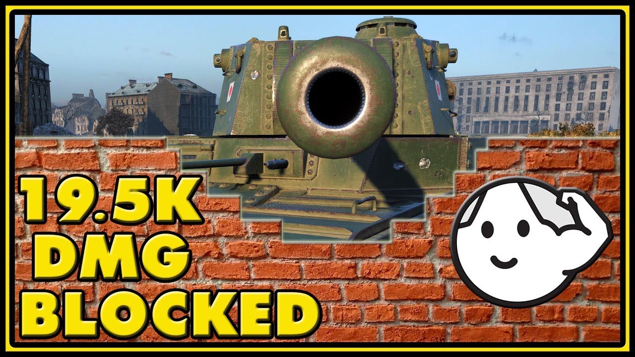 Type 5 Heavy - 19,5K Damage Blocked - World of Tanks Gameplay