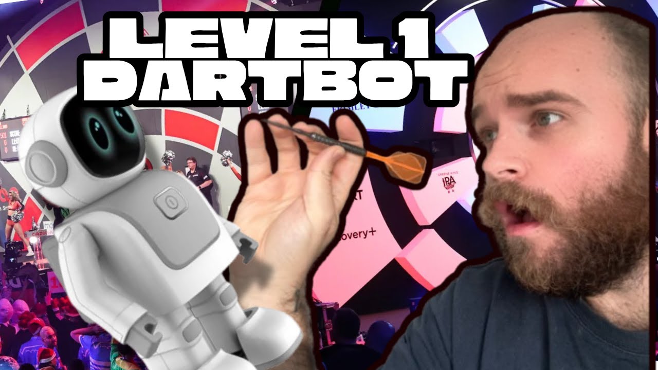 What Level Should You Play Dart Bot On Targets Dart Counter App? Beating Dartbot Level 1 in 501