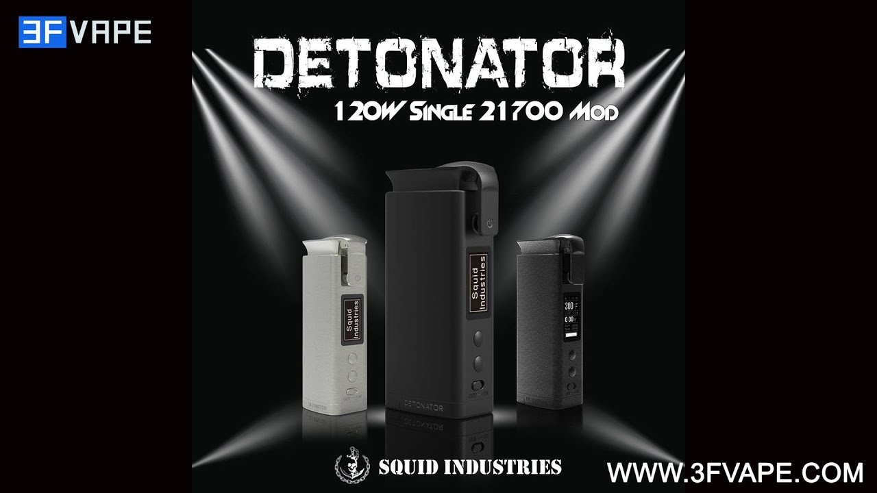 Squid Industries Detonator 120W TC Mod