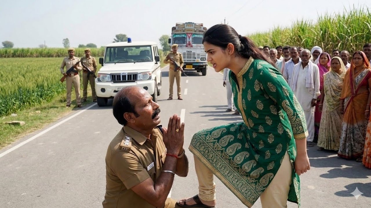 दरोगा ने समझा आम लड़की ! लेकिन वहीं निकली जिले की IPS मैडम 😱।उसके बाद जो हुआ! बहादुर बेटी की बहादुरी