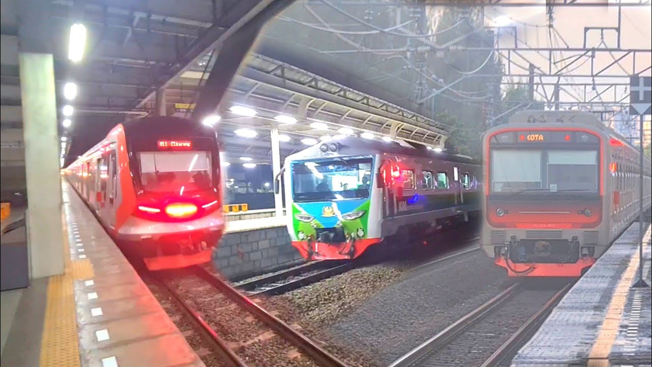 RAMAINYA KERETA API KRL JAKARTA BOGOR,UJI COBA KERETA INKA BUATAN BANYUWANGI & KRD KAIS 3,KRL CHINA
