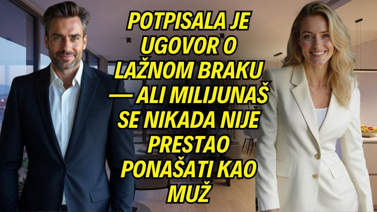 Potpisala je ugovor o lažnom braku — ali milijunaš se nikada nije prestao ponašati kao muž