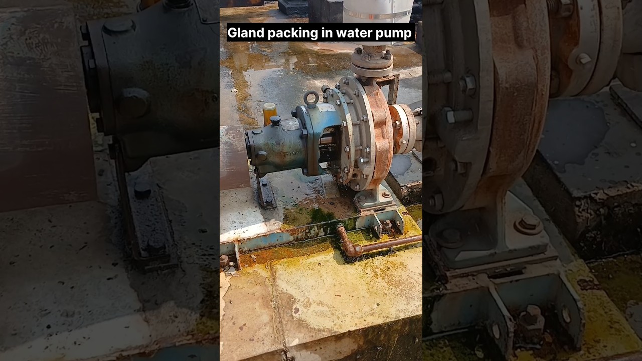 Gland Packing in Pump 