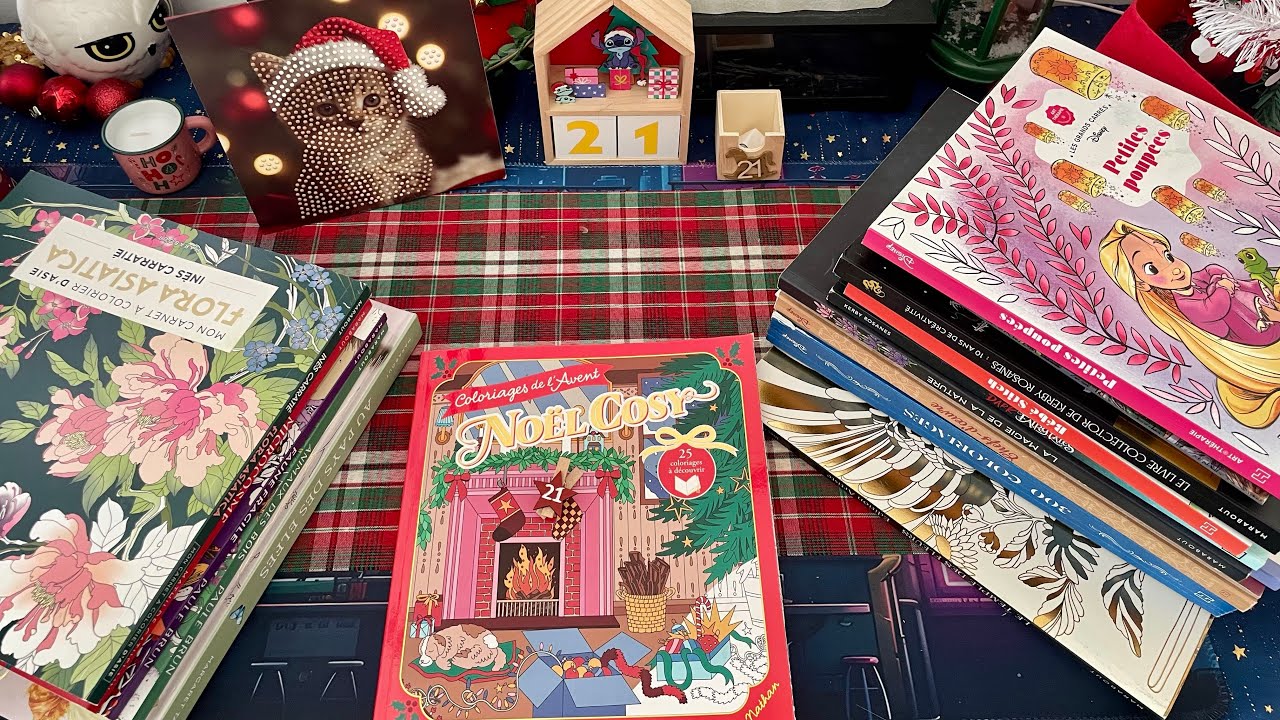 O'Colo Hohoho jour 21 : tag : partage l'amour du coloriage, livre de Noël