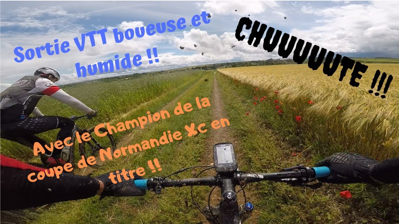 Sortie VTT avec le champion de la Coupe de Normandie de VTT Xc 2018