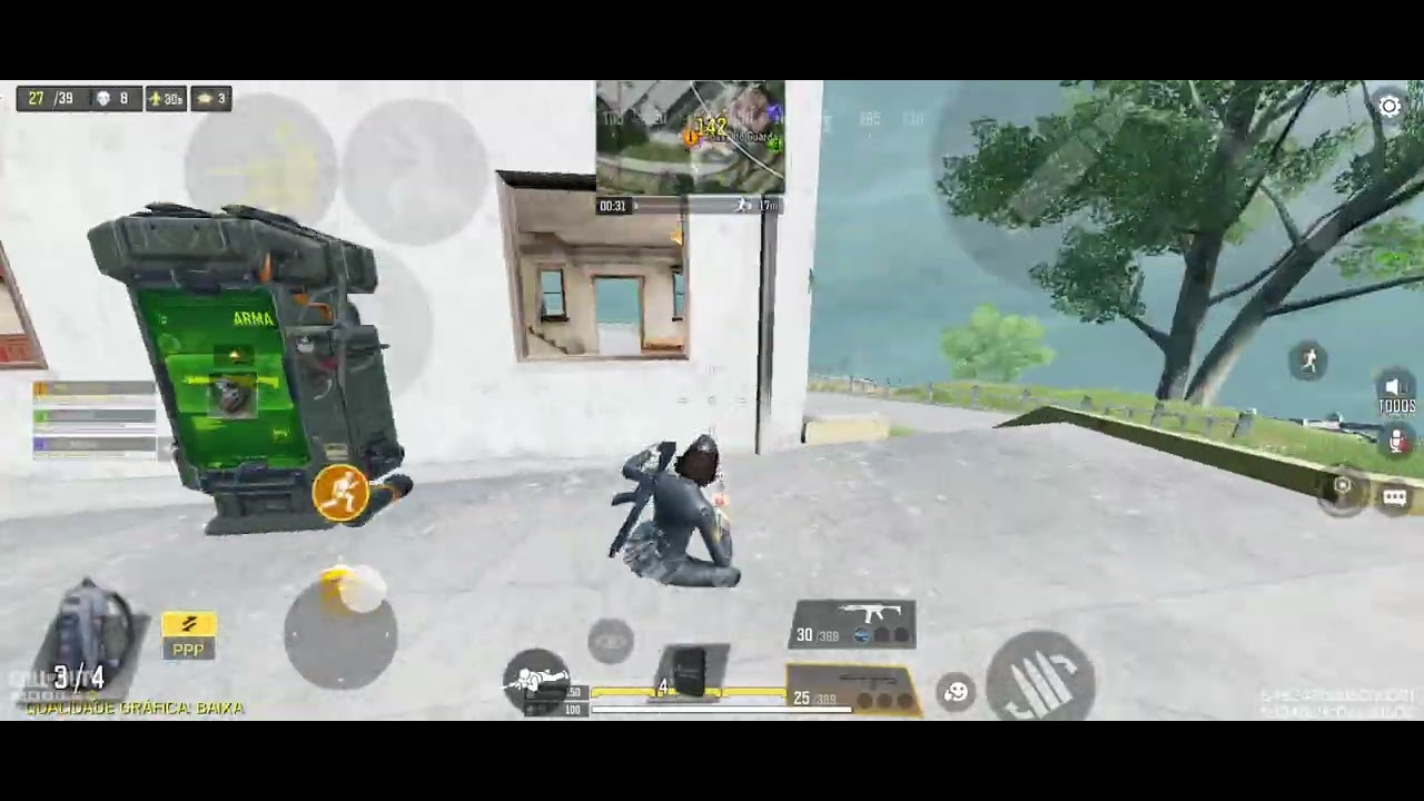 Partida top em alcatraz codm