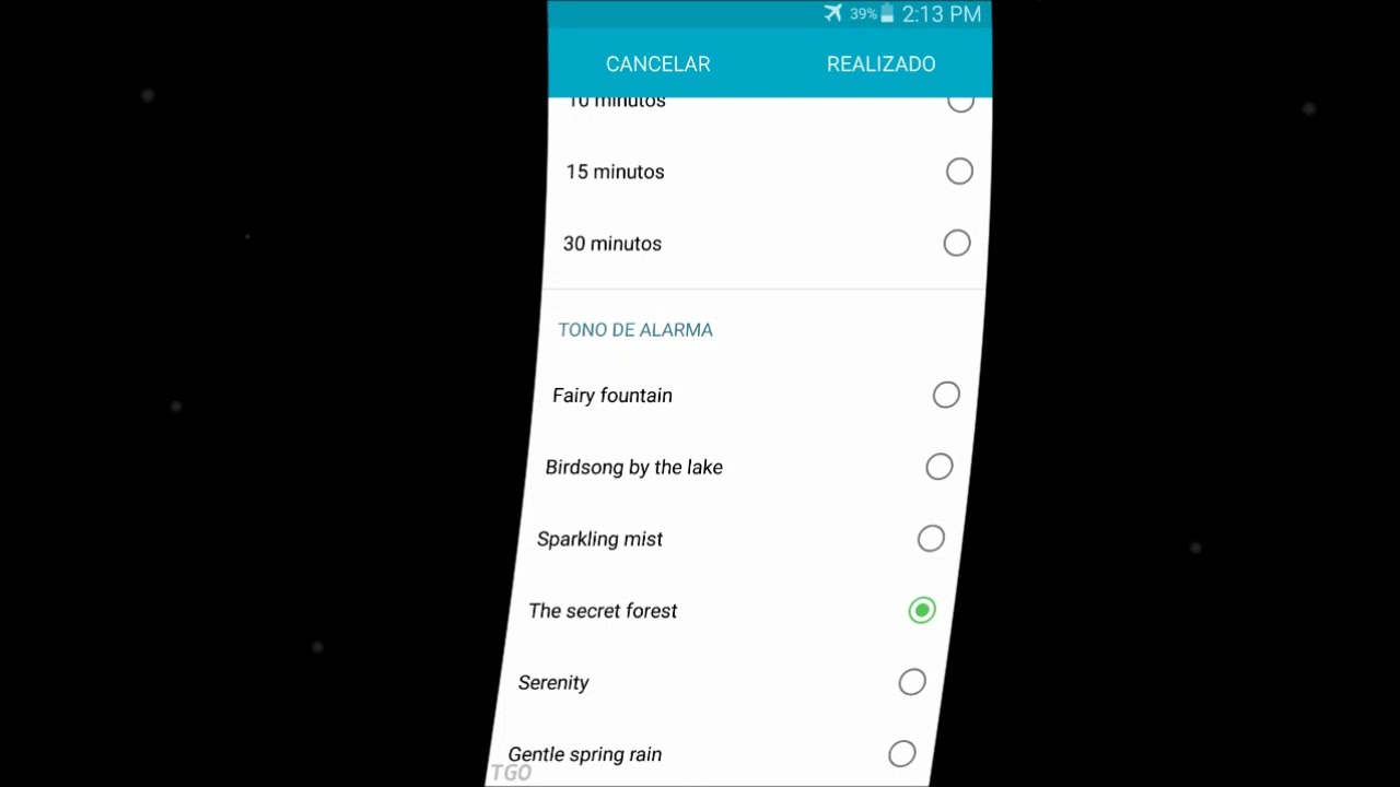 Samsung Galaxy Note3 Alarm Tones