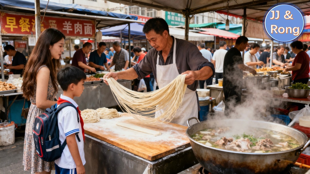 A Breakfast Feast in a Third-Tier Chinese City | Breakfast Series Across China: Anhui