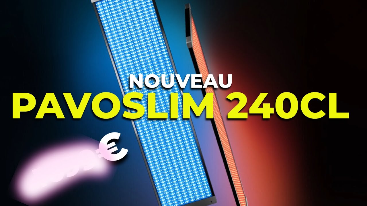 Nouveau PAVOSLIM 240CL de chez Nanlite : UN MUST HAVE !