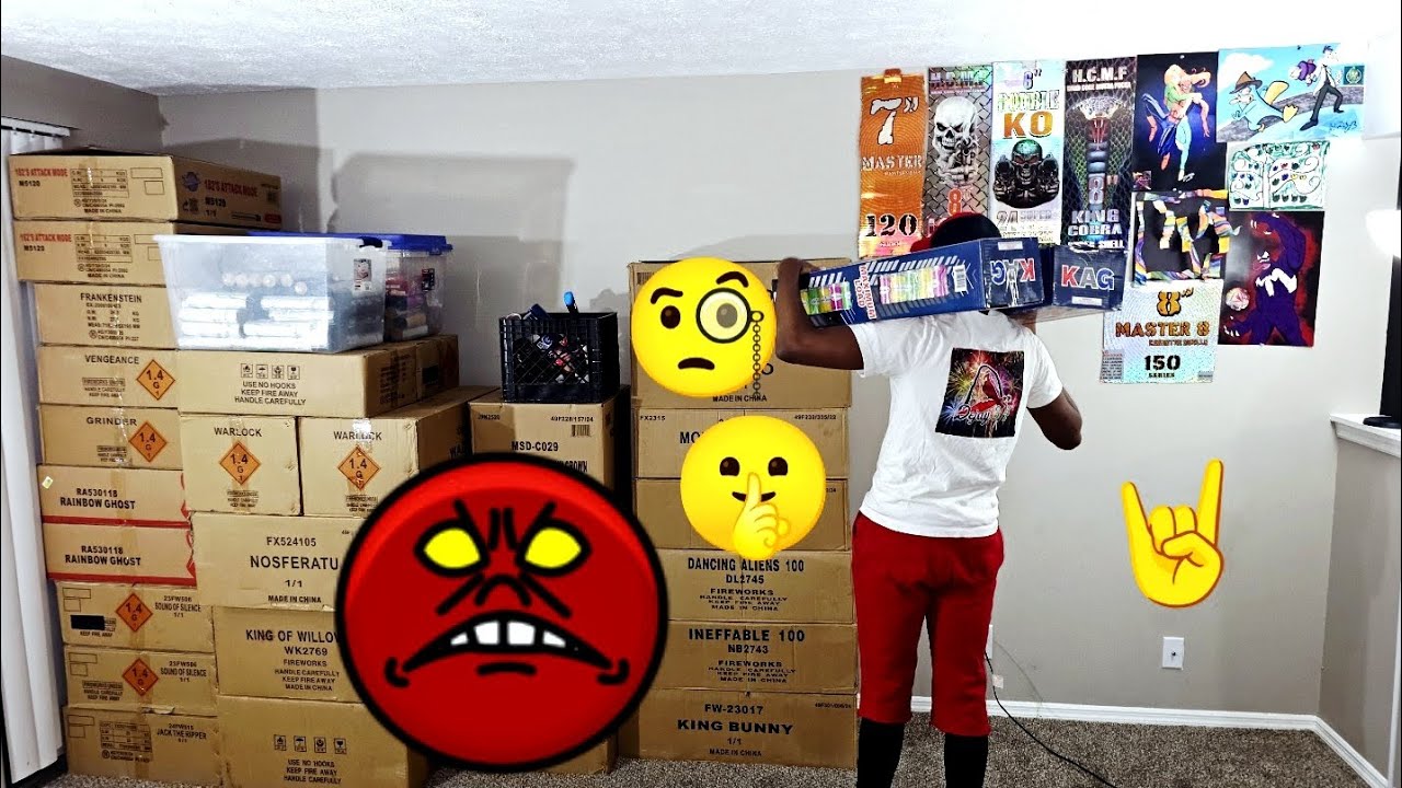 Full Firework Stash Update #2 (Stacking The Wall) Must Watch #Fireworks #dejay314 #2025