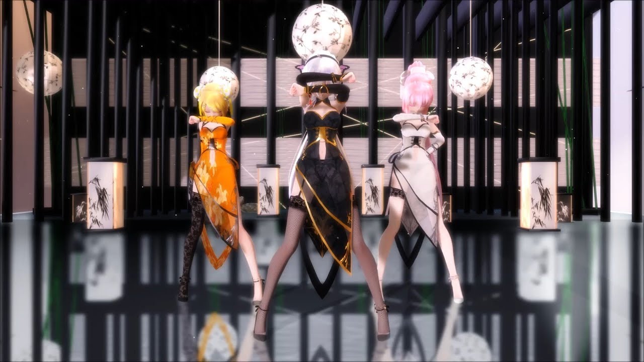 【MMD】HurlyBurly (HAKU & LUKA & RIN)