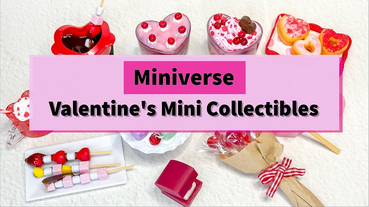 MiniVerse Valentine's Day 💝 8 Miniature Crafts