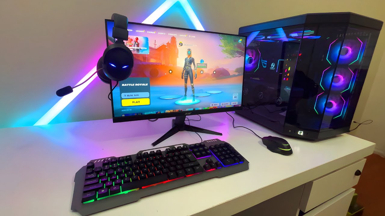 I Built A Gaming PC Setup From Five Below…