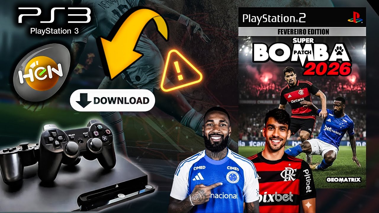 BOMBA PATCH 2026-  FEVEREIRO - DIRETO DO PS3 - PKG