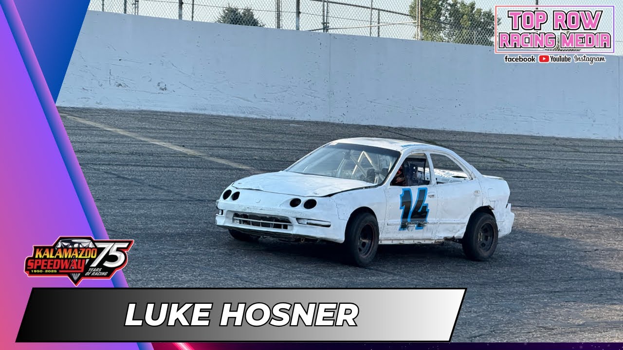 8/15/25 | Luke Hosner | Front Wheel Drive C-Feature | Kalamazoo Speedway