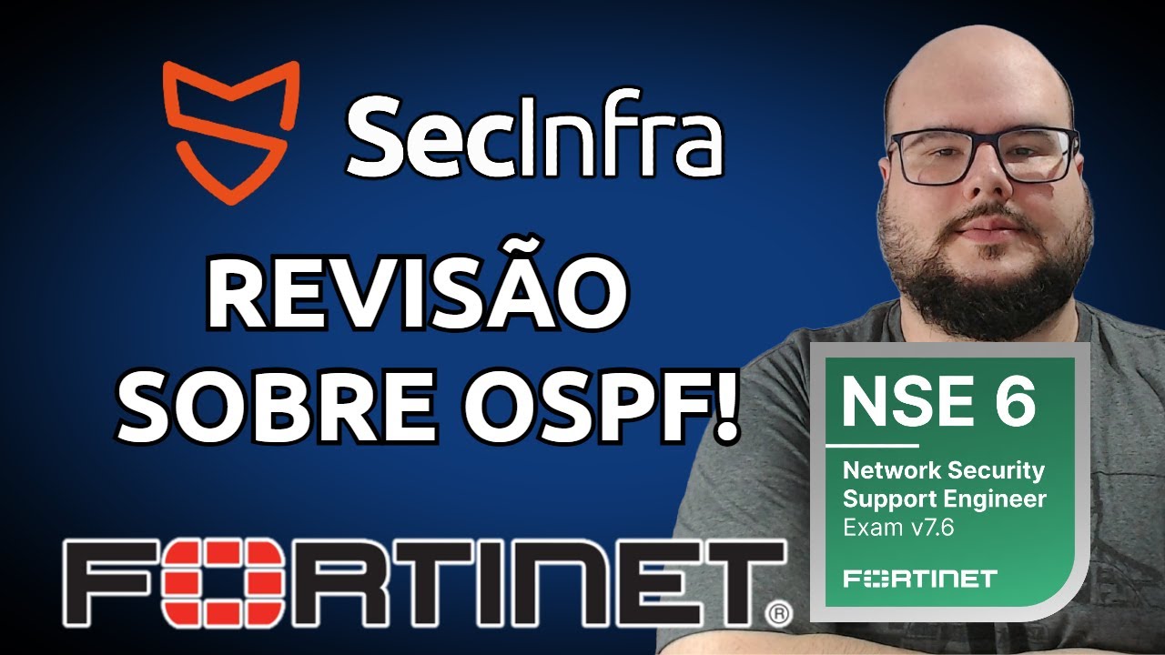 INTRODUÇÃO/REVISÃO SOBRE ROTEAMENTO OSPF! CONTEUDO DA PROVA NSE 6 FCS NETWORK SEC SUPPORT ENGINEER