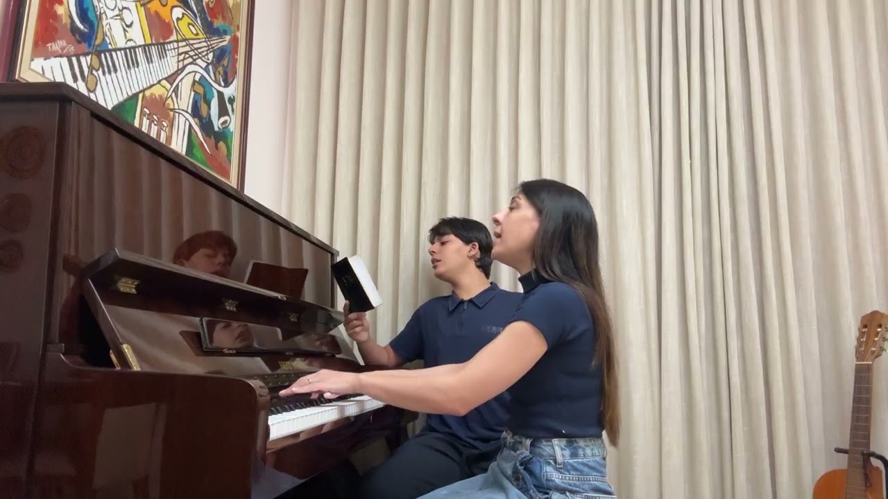 285 - Gl&oacute;ria e louvor a Jesus darei (Part.Nick)
