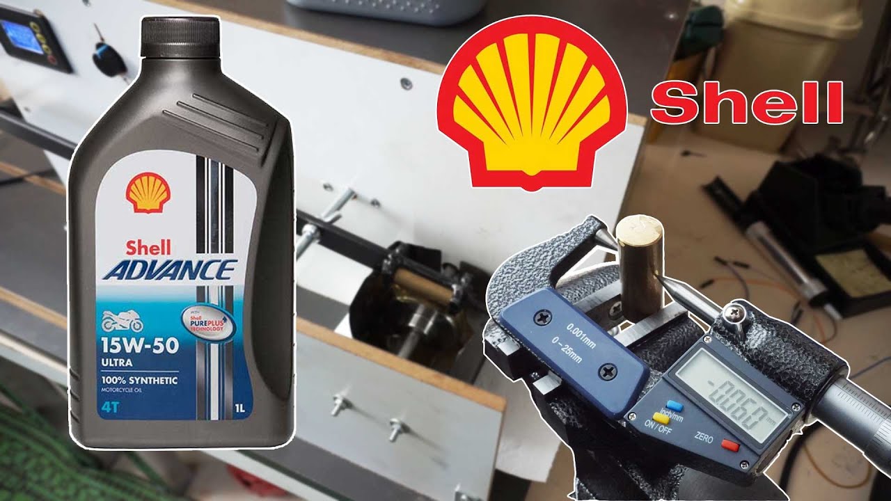 Shell Advance 4t Ultra 15w-50 Yağ Sürtünme Testi