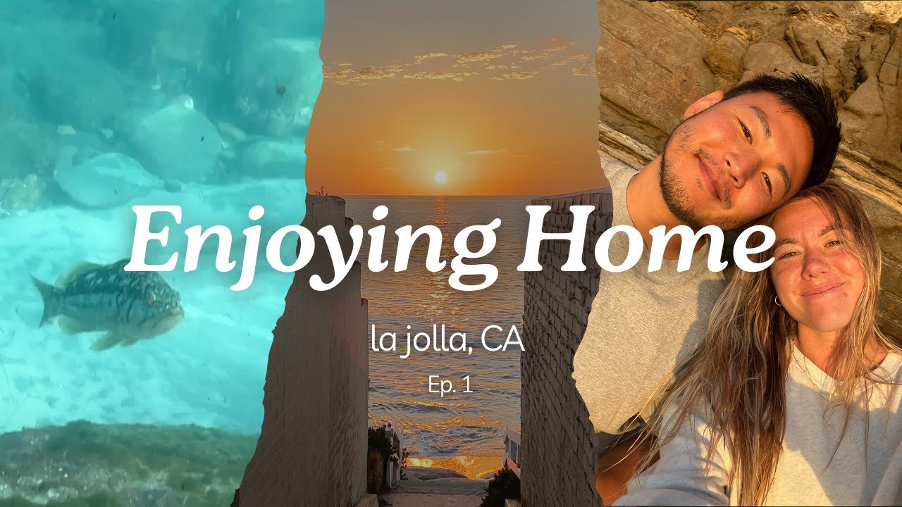 We Finally Went Snorkeling at HOME in San Diego! (ENJOYING HOME - Ep.1)