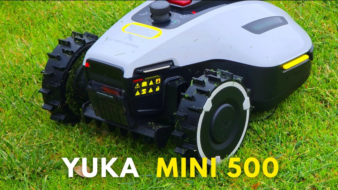 Este ROBOT te cuida el JARDIN sin preocupaciones: YUKA MINI 500