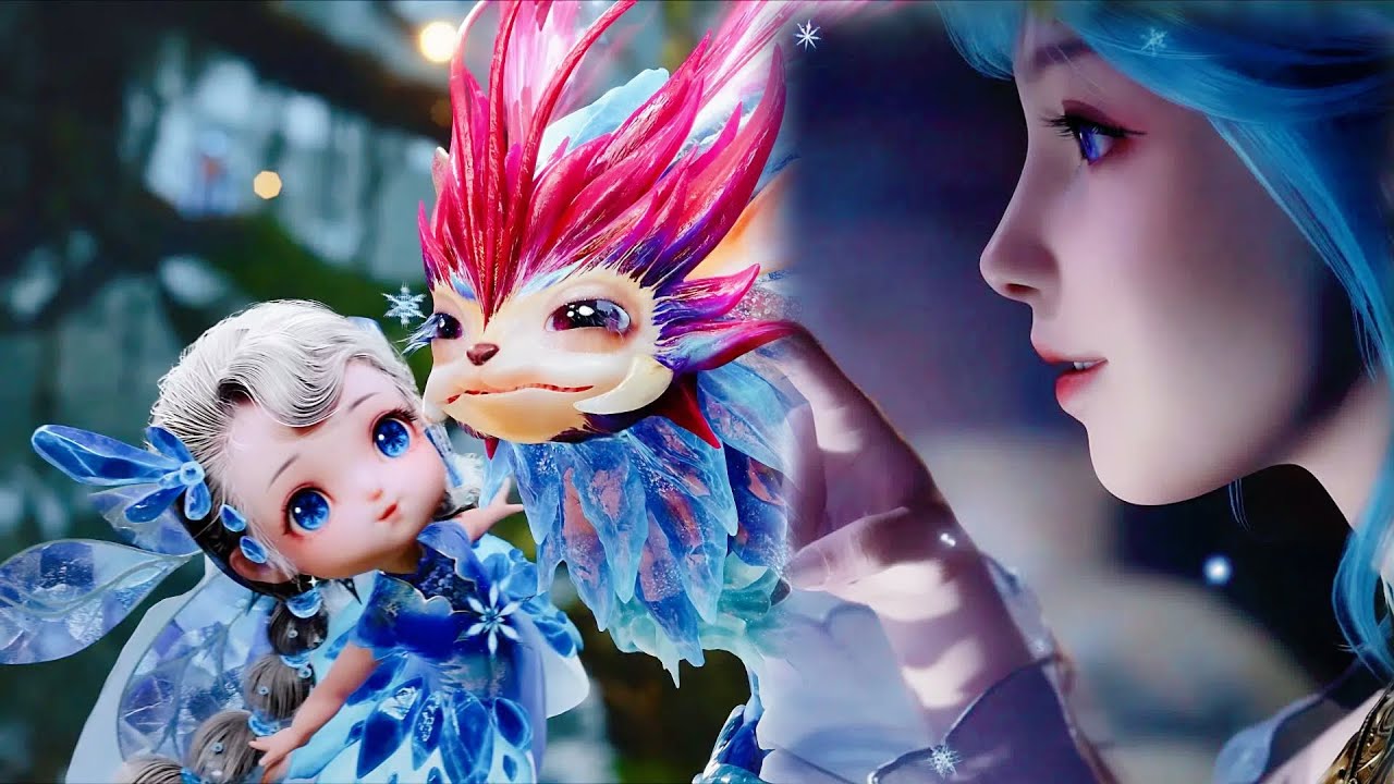 🌊天梦冰蚕苏醒化作第二魂灵，霍雨浩解锁生命反射之盾技能，雪女天梦超萌同框萌化王冬【斗罗大陆2绝世唐门 Soul Land 2: The Peerless Tang Clan】