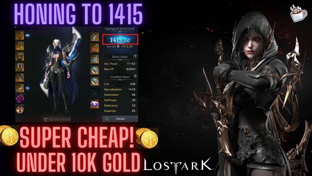 Lost Ark Honing your Alts to 1415 Fast ~SUPER CHEAP NOW~