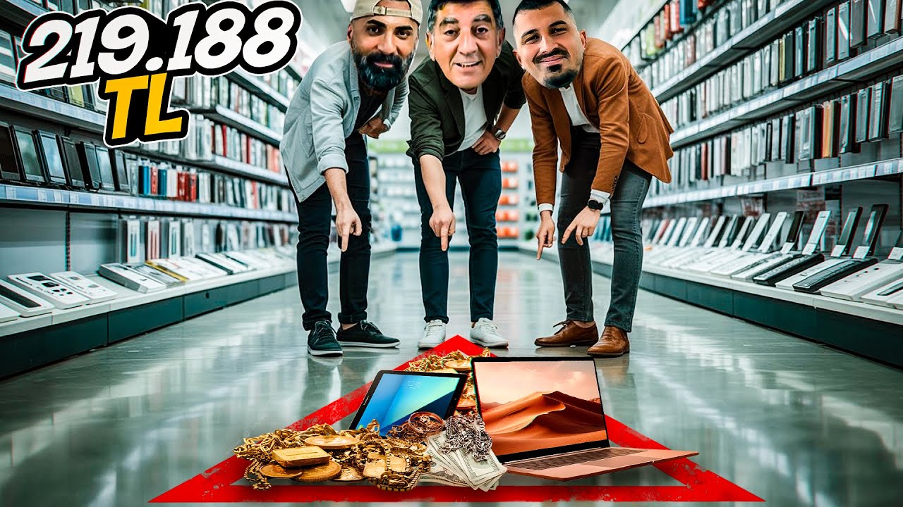 ÜÇGENE SIĞDIRDIĞIN HERŞEYİ SATIN ALIYORUM !? (219.188 TL) @SefaKndr @MamiEmen