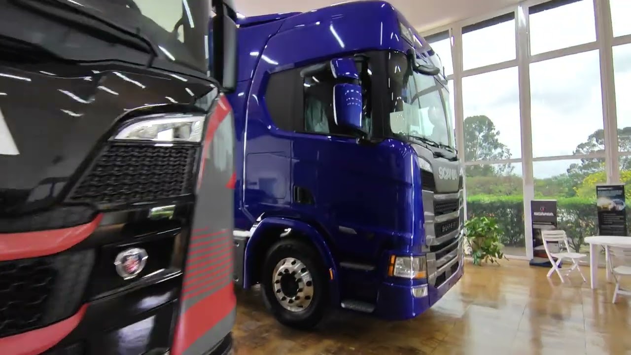Diferentes opcionais existentes na hora de montar o seu veiculo Scania, vejam alguns exemplos