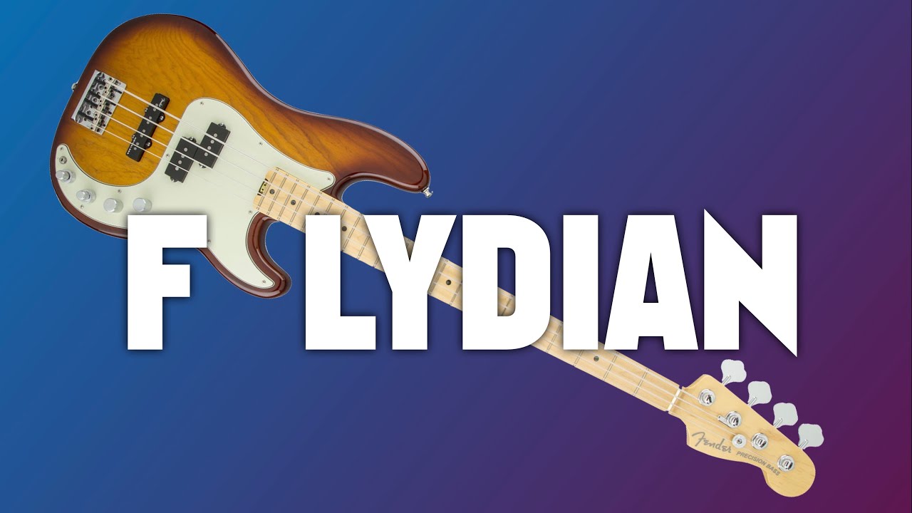 Smooth Rock F Lydian Bass Backing Track