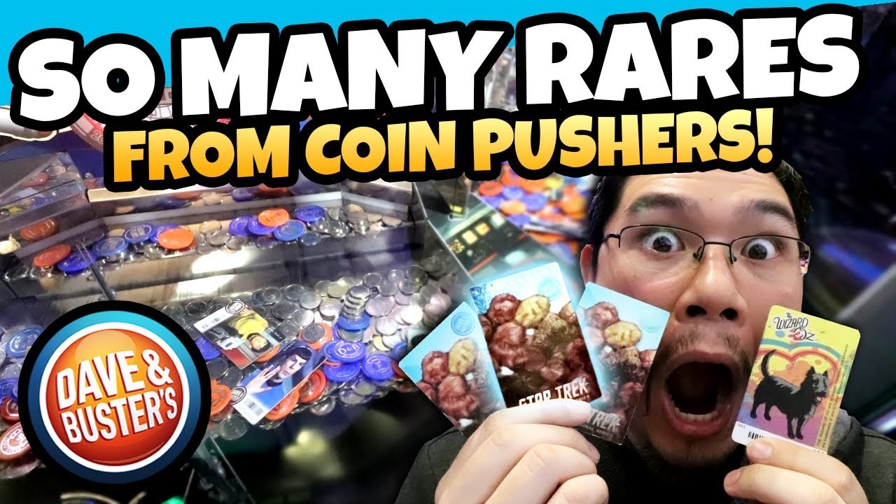 FOUND the LIMITED EDITION Rare Card! Star Trek Coin Pusher at Dave and Busters Arcade!