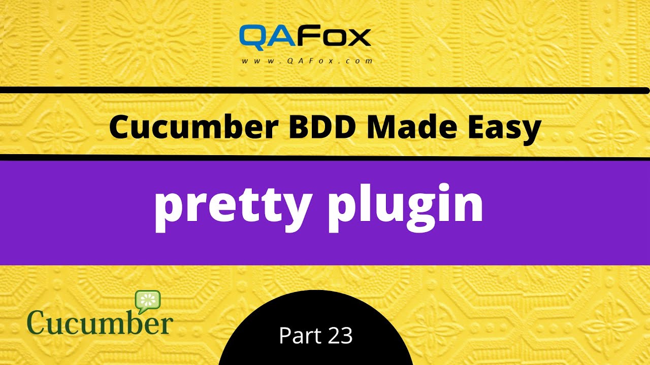 Using pretty in Cucumber options of Runner class (Cucumber BDD - Part 23)