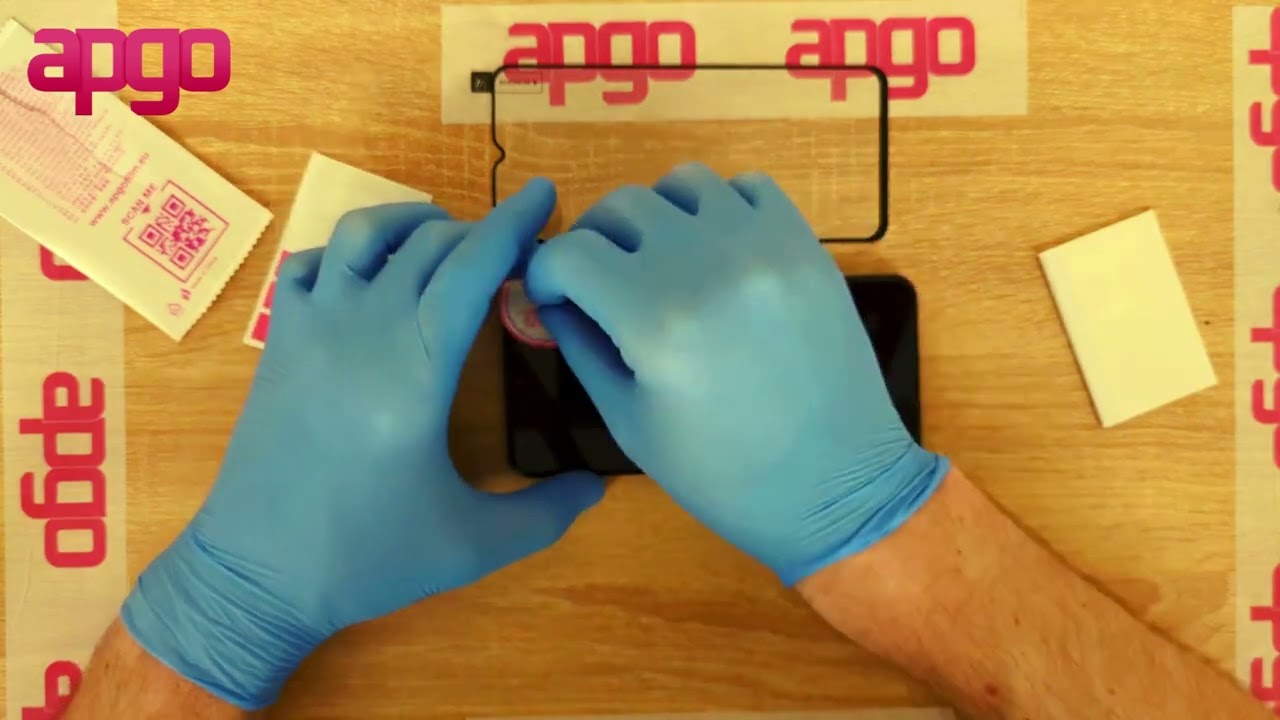 How to mount apgo Tempered Flexible Glass | Montaż szkła hartowanego apgo Tempered Flexible Glass