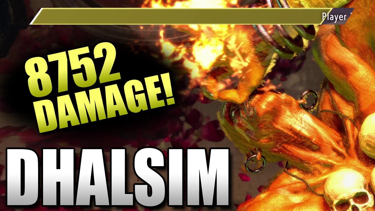 The Highest Damage combo in SF6? Dhalsim Combos + Hype!