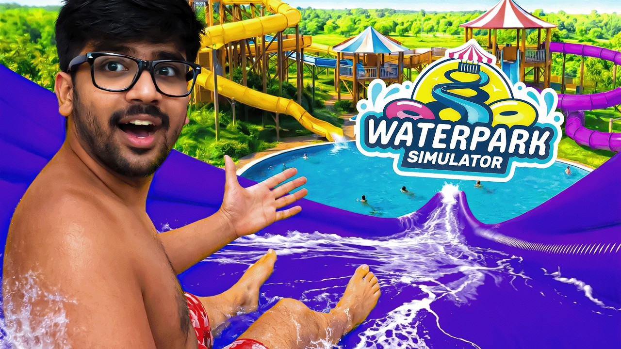 FIRST TIME Playing Water Park Simulator | Chaos & Fun! #WaterParkSimulator #SimulatorGames