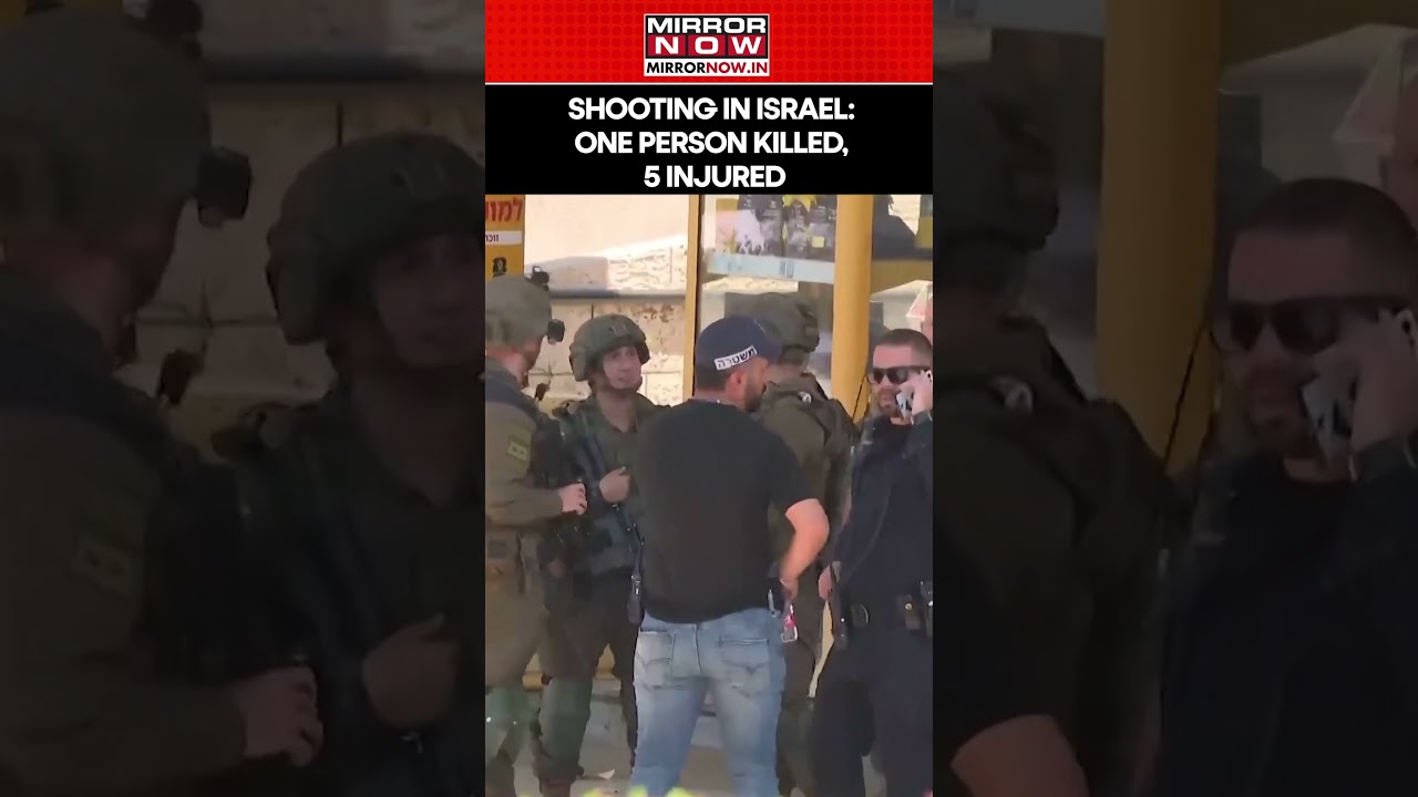 Israel Shooting Horror Caught On Cam: Terror Attack Leaves 1 Dead, Many Injured | Watch #ytshorts