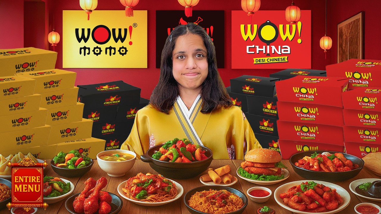 Entire Menu Challenge: Wow Momo vs Wow China vs Wow Chicken