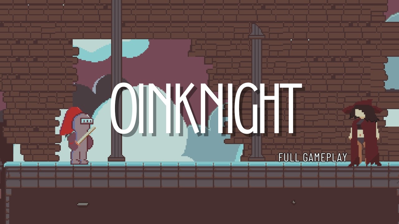 Oinknight Full Gameplay. Harder than it looks!