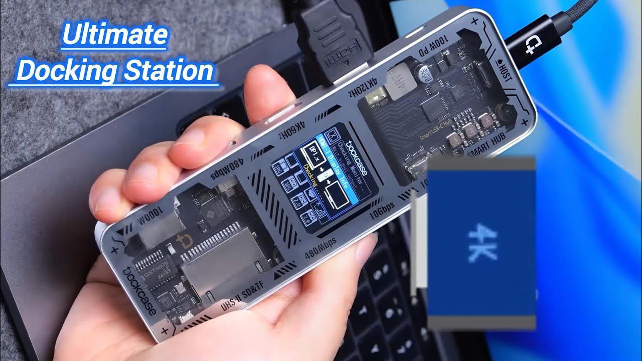 High Speed docking station for pc/laptop USB RJ45 SD_Card and More