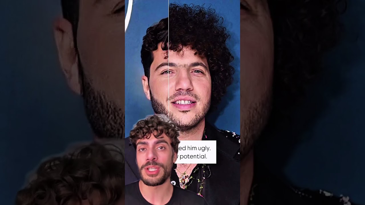 N&atilde;o existe homem feio. S&oacute; mal informado &mdash; at&eacute; o Benny Blanco provou. #glowup #modamasculina #shorts