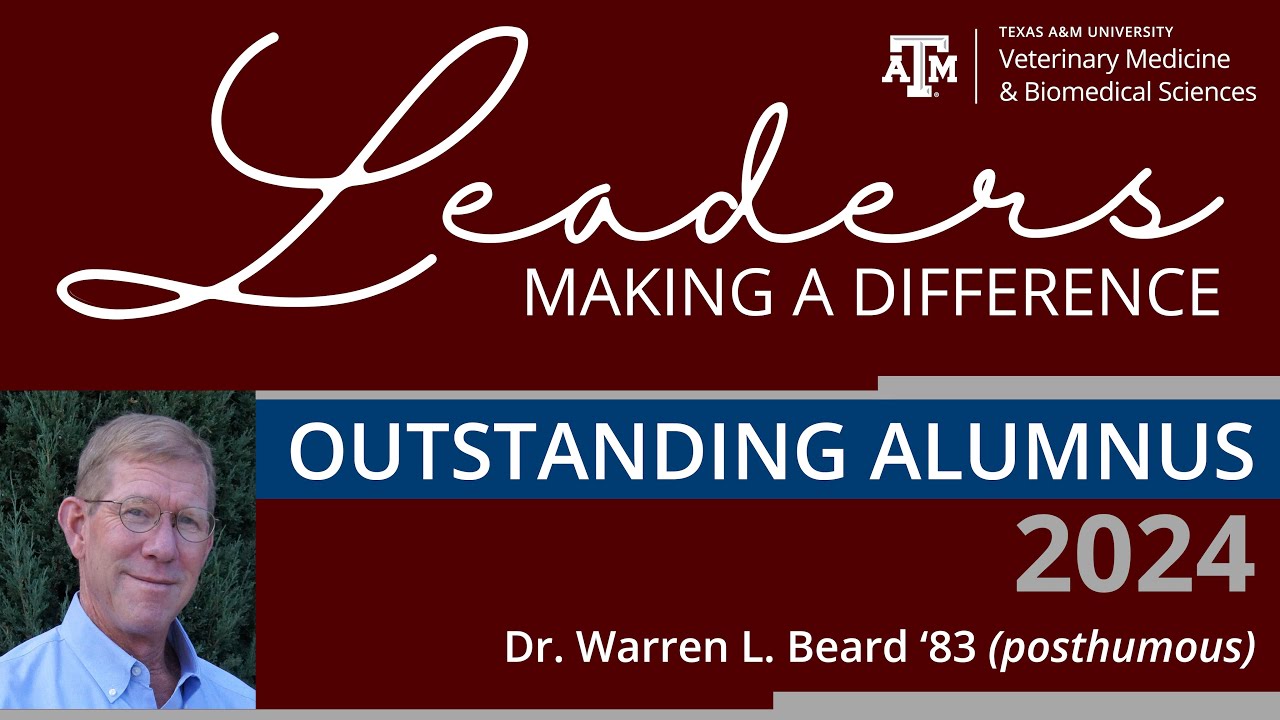 Dr. Warren L. Beard, 2024 Outstanding Alumnus